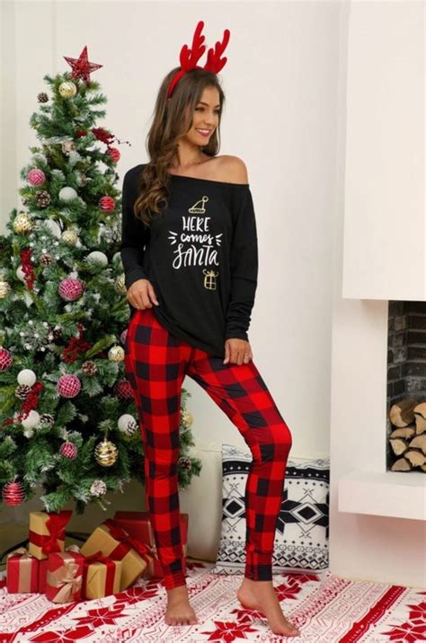 cute sexy christmas pajamas